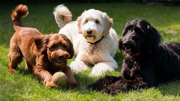 Goldendoodle Size Comparison, Cost, Temper (MINI VS MEDIUM VS ADULT) 1 Goldendoodle-size-comparison