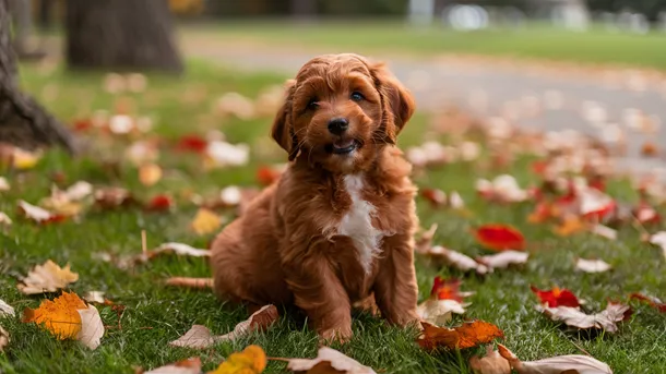 Red Mini Goldendoodle Guide: Interesting Facts By Generations with Pictures 8 Mini-Red-Goldendoodle