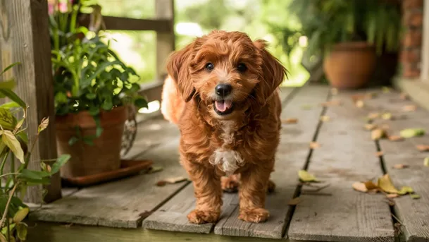 Red Mini Goldendoodle Guide: Interesting Facts By Generations with Pictures 3 Miniature-red-goldendoodle
