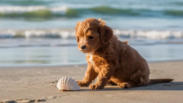 Red Mini Goldendoodle Guide: Interesting Facts By Generations with Pictures 9 Red-Mini-Goldendoodle