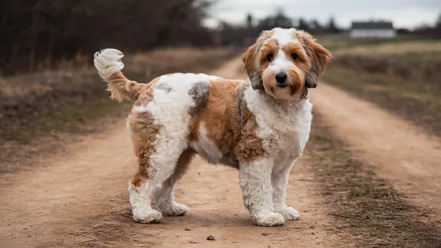 17+ Mini Goldendoodle Colors: A Guide to Solid Patterns and Rare Markings with Pictures 16 Abstract Mini Goldendoodle