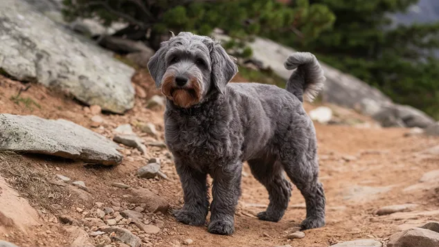 17+ Mini Goldendoodle Colors: A Guide to Solid Patterns and Rare Markings with Pictures 9 Gray Mini Goldendoodle