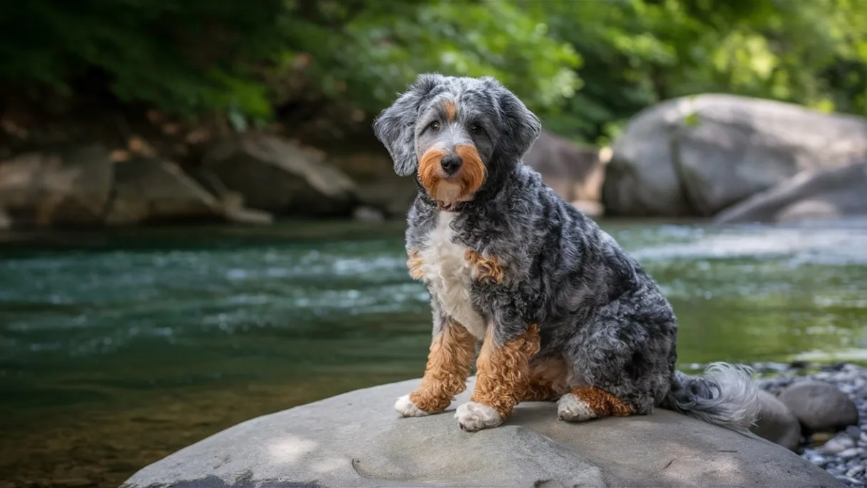17+ Mini Goldendoodle Colors: A Guide to Solid Patterns and Rare Markings with Pictures 15 Merle Mini Goldendoodle
