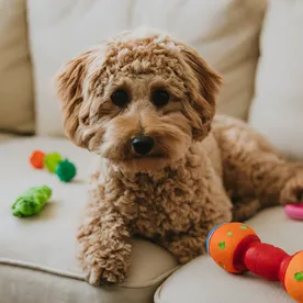Micro Mini Goldendoodle: A Visual Handbook of this Pocket-sized Puppy 25 micro-mini-goldendoodle-Exercise