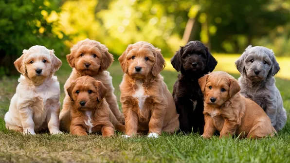 17+ Mini Goldendoodle Colors: A Guide to Solid Patterns and Rare Markings with Pictures 1 Mini Goldendoodle colors