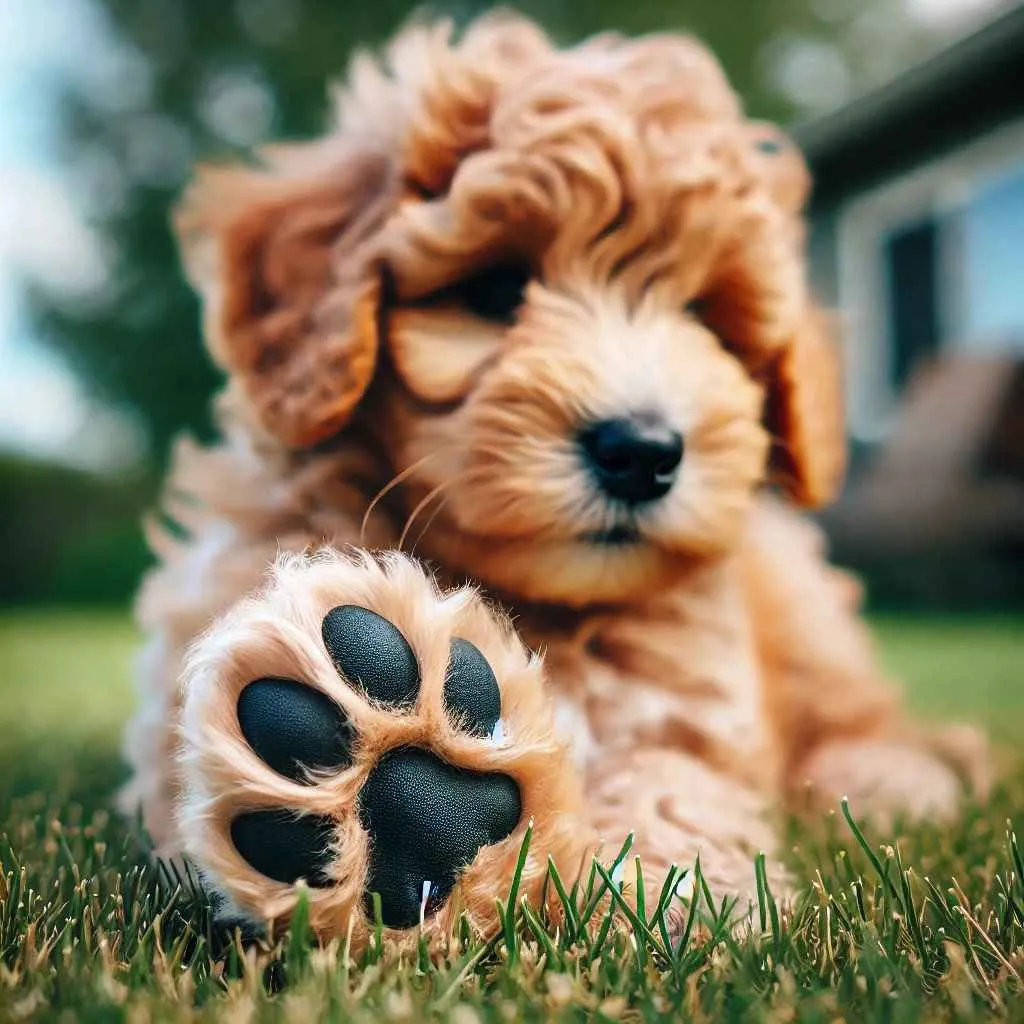 Complete Mini Goldendoodle Size Guide: Teacup to Adult, Body Parts, and Everything in Between 6 Mini Goldendoodle Paw Size