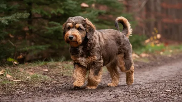 17+ Mini Goldendoodle Colors: A Guide to Solid Patterns and Rare Markings with Pictures 11 Sable Mini Goldendoodle