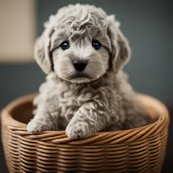 Micro Mini Goldendoodle: A Visual Handbook of this Pocket-sized Puppy 15 silver-Mini-Micro-goldendoodle