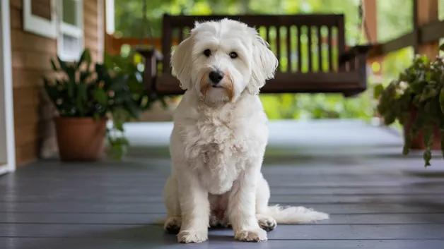 17+ Mini Goldendoodle Colors: A Guide to Solid Patterns and Rare Markings with Pictures 14 White Mini Goldendoodle