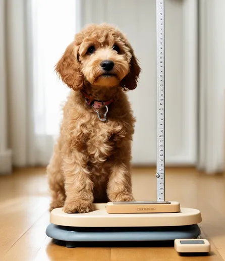 Latest Apricot Mini Goldendoodle with Visual Guide & Rarity 5 Apricot-Goldendoodle-mini-Weight&Height