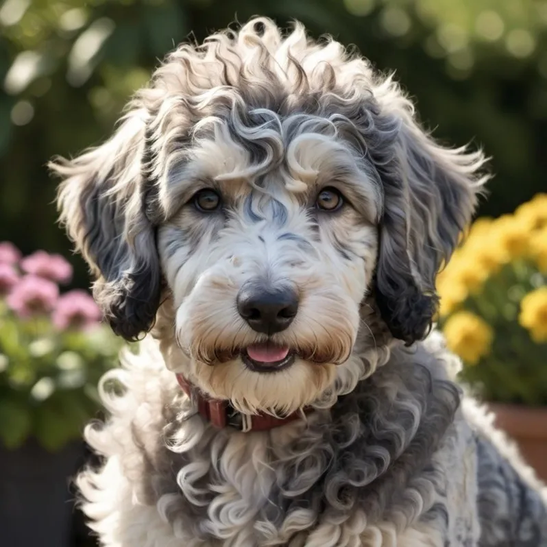 Blue Merle Mini Goldendoodle Rare breed with Latest Facts & Images 6 Blue-Merle-Mini Goldendoodle-Coat