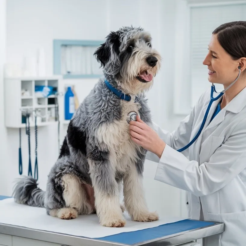 Blue Merle Mini Goldendoodle Rare breed with Latest Facts & Images 15 Blue-Merle-Mini Goldendoodle-Health