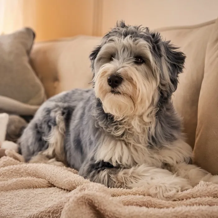 Blue Merle Mini Goldendoodle Rare breed with Latest Facts & Images 16 Blue-Merle-Mini Goldendoodle