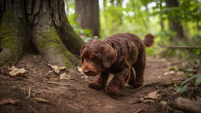 Chocolate Mini Goldendoodle Latest & Visual Handbook to This Designer Breed 1 Chocolate-Mini-Goldendoodle