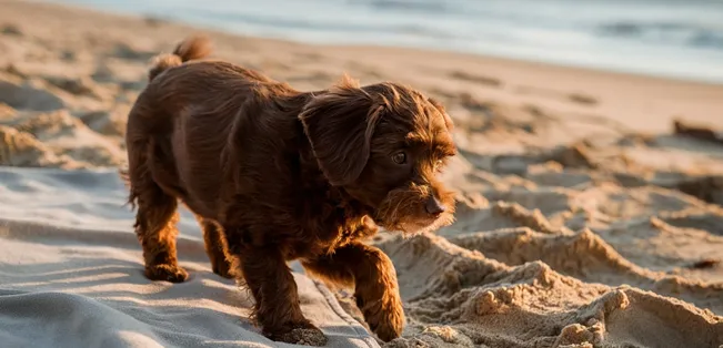 Chocolate Mini Goldendoodle Latest & Visual Handbook to This Designer Breed 10 Chocolate-Mini-Goldendoodle-right-choice