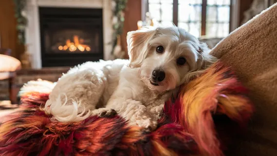 Latest Guide to White Mini Goldendoodle; Unique Facts & Pictures 7 Healthy-White-Mini-Goldendoodle