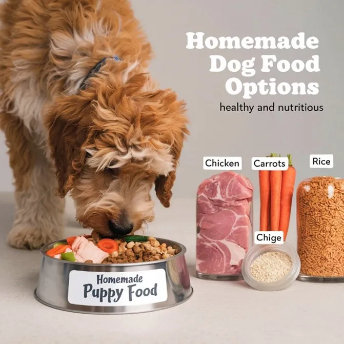 Best Food for Mini Goldendoodles with Feeding charts & Allergies 27 Homemade-dog-food
