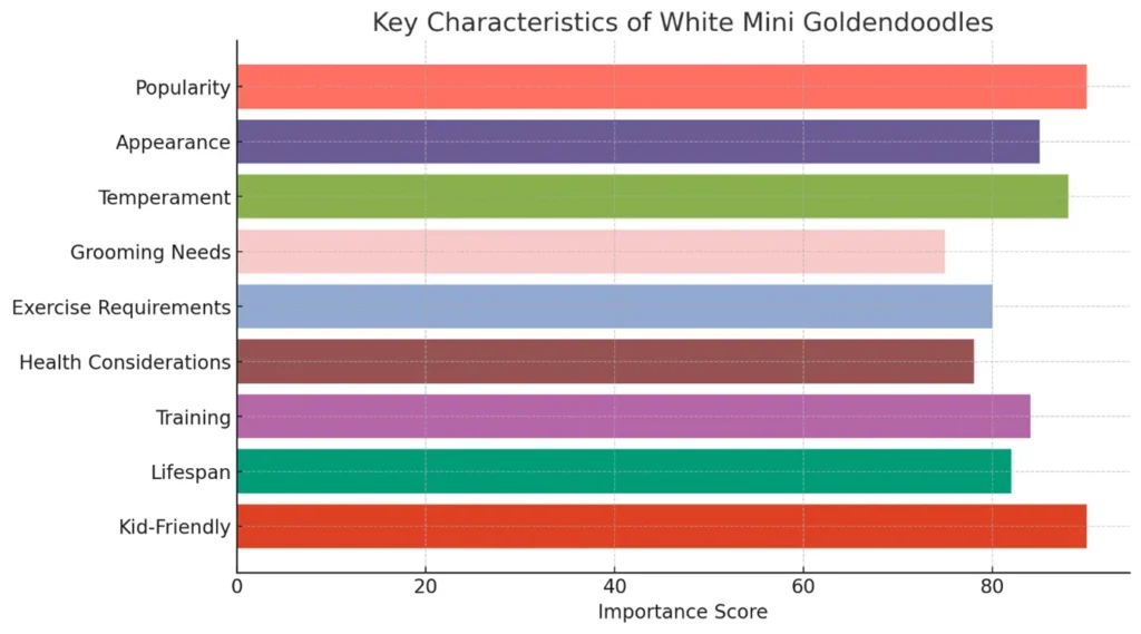 Latest Guide to White Mini Goldendoodle; Unique Facts & Pictures 4 Key-Characterstics-Whiite-Mini-Goldendoolde