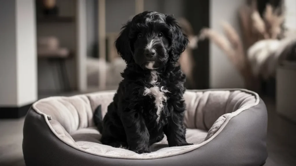 Black Mini Goldendoodle Latest Guide With Rare Photos & Unique Facts 6 Mini-Black-Goldendoodle