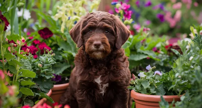 Chocolate Mini Goldendoodle Latest & Visual Handbook to This Designer Breed 4 Mini-Chocolate-Goldendoodle