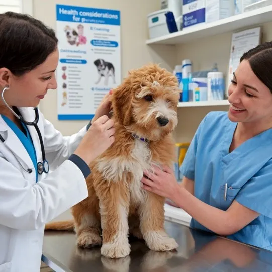 Mini Goldendoodle Weight, Growth Patterns, Charts and Expert Tips 17 Mini-Goldendoodle-Health