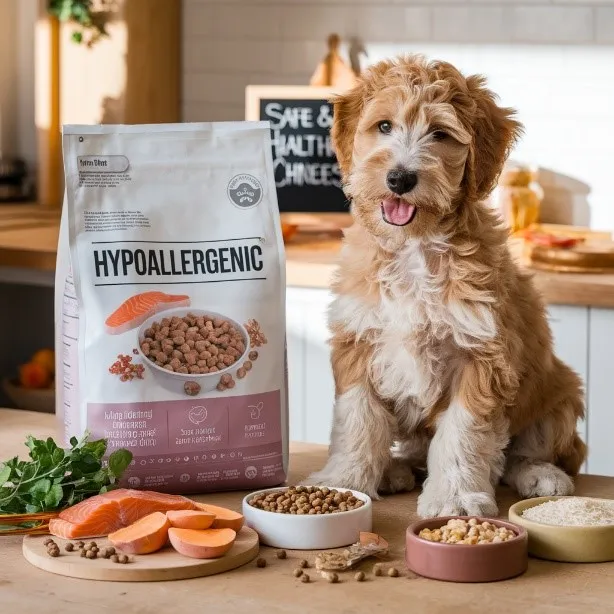 Best Food for Mini Goldendoodles with Feeding charts & Allergies 15 Mini-Goldendoodle-Hypoallergenic-Food