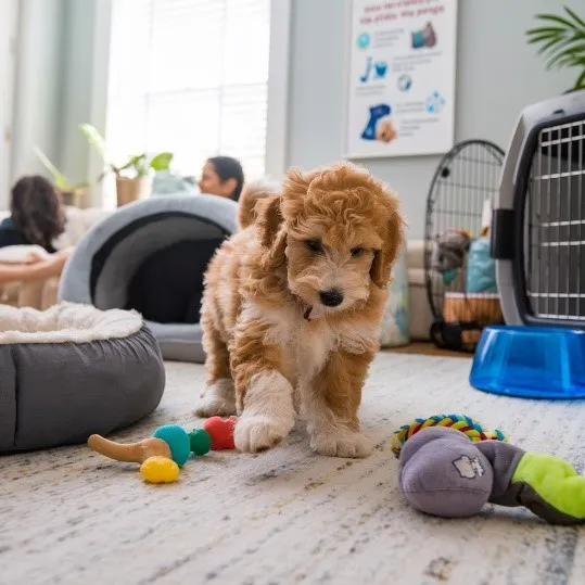 Mini Goldendoodle Weight, Growth Patterns, Charts and Expert Tips 8 Mini-Goldendoodle-Puppy-Weight
