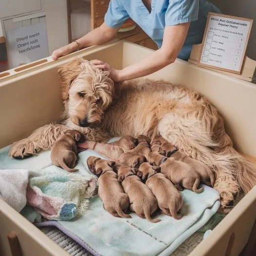 Mini Goldendoodle Weight, Growth Patterns, Charts and Expert Tips 7 Mini-Goldendoodle-Weight-0-4-weeks