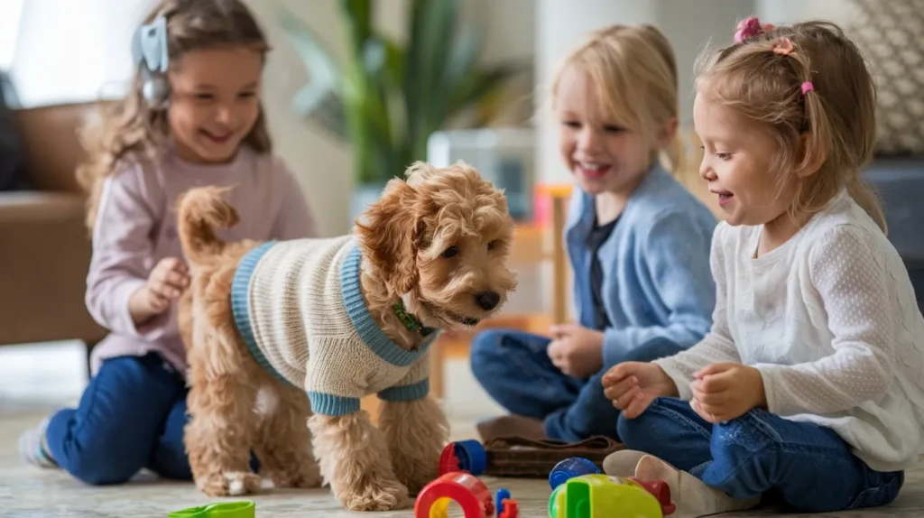 Mini Goldendoodle lifespan Guide, Risks & Life Boosting Tips 6 Mini-Goldendoodle-lifestyle