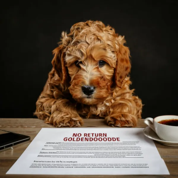 Cheap / Affordable Mini Goldendoodle; Latest Guidelines to Buy Puppy 14 No-Return-Policy-or-Health-Guarantee-Goldendoodle