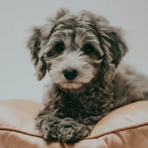 Rare Silver Mini Goldendoodle Latest Guide, Facts & Images 5 Silver-Gray-Mini-Goldendoodle