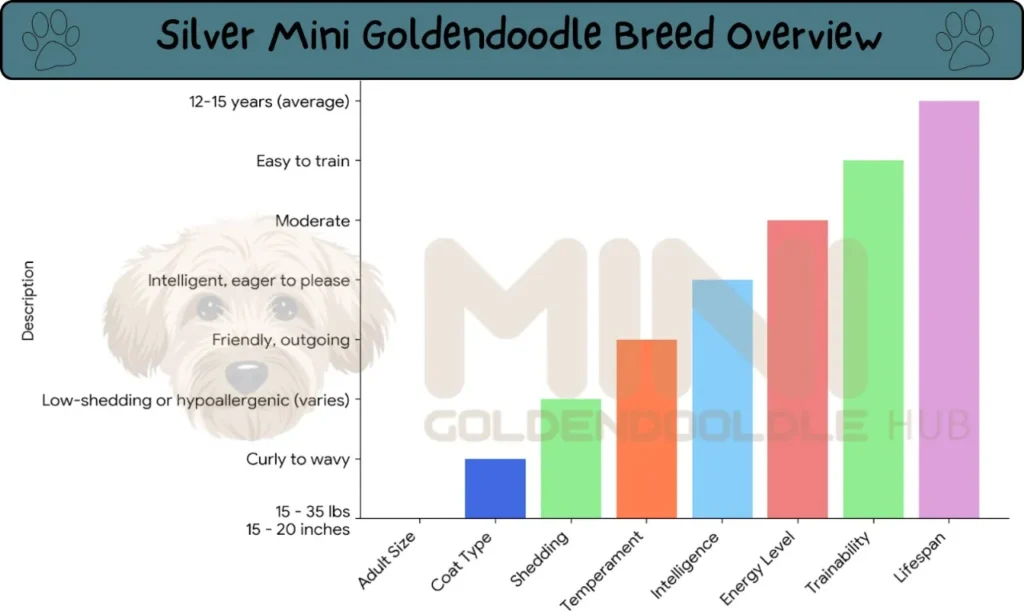 Rare Silver Mini Goldendoodle Latest Guide, Facts & Images 10 Silver-Mini-Goldendoodle-characteristics