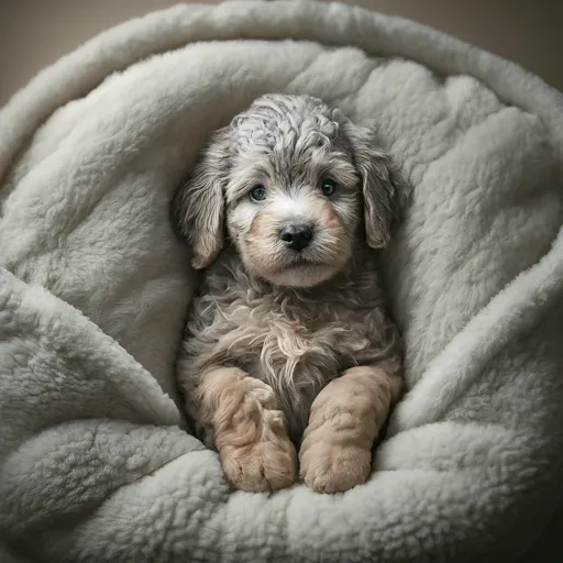 Rare Silver Mini Goldendoodle Latest Guide, Facts & Images 3 Silver-Mini-Goldendoodles