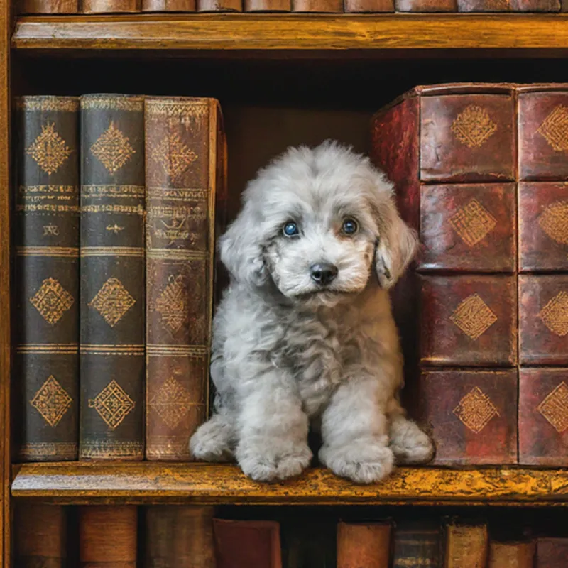 Rare Silver Mini Goldendoodle Latest Guide, Facts & Images 9 Silver-Mini-goldendoodle