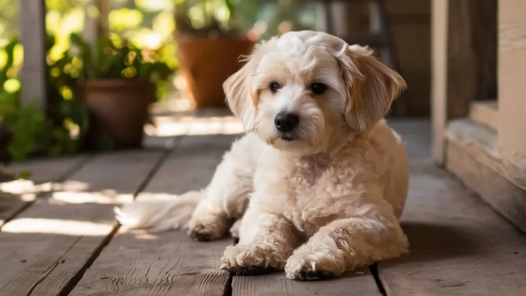 Latest Guide to White Mini Goldendoodle; Unique Facts & Pictures 8 White-Mini-Goldendoodle