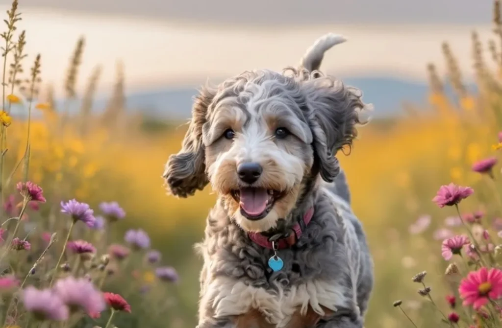 Blue Merle Mini Goldendoodle Rare breed with Latest Facts & Images 1 blue-merle-Mini-Goldendoodle
