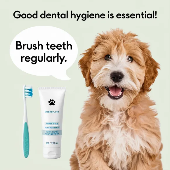 Best Food for Mini Goldendoodles with Feeding charts & Allergies 26 mini-goldendoodle-brushing