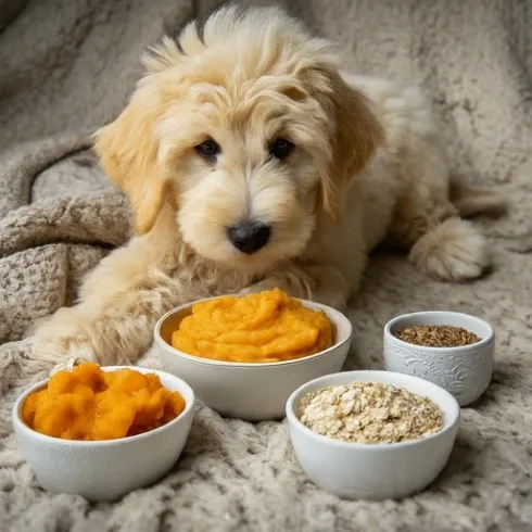 Best Food for Mini Goldendoodles with Feeding charts & Allergies 6 mini-goldendoodle-food-vitamins