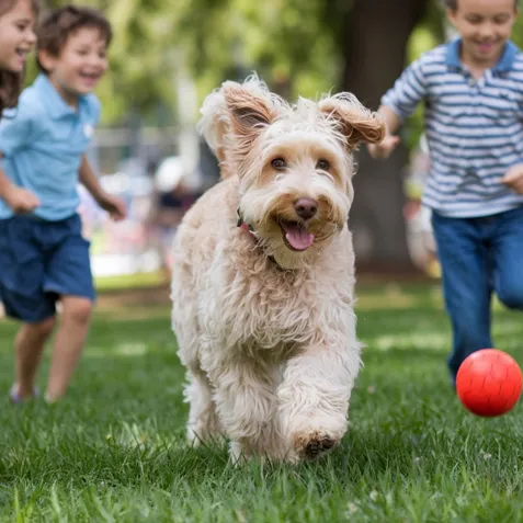 Entire Guide to Blonde Mini Goldendoodle with Rare Images & Facts 8 Blonde-Goldendoodle-Puppy