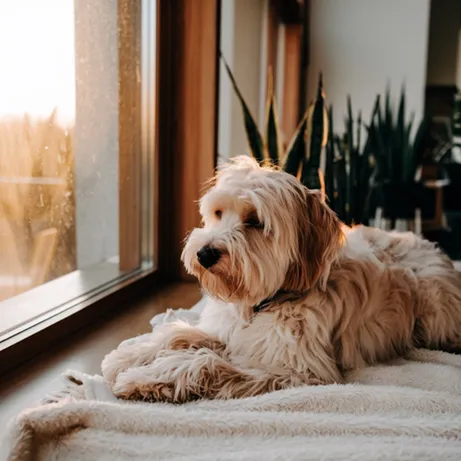 Entire Guide to Blonde Mini Goldendoodle with Rare Images & Facts 2 Blonde-Goldendoodle
