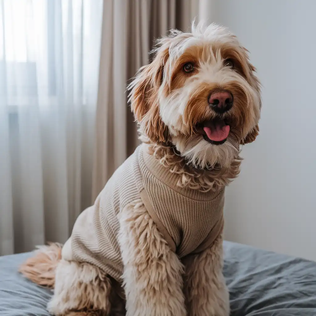 Premier Goldendoodle Face Features, Self Haircut Techniques & Styles 6 Goldendoodle-nose