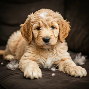 Expert 's Guide for Mini Goldendoodle Shedding Care & Management 14 Bernedoodle-Shedding