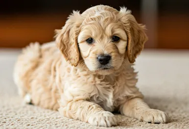 Expert 's Guide for Mini Goldendoodle Shedding Care & Management 4 Goldendoodle-Puppy-Shedding