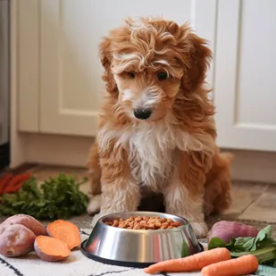 Expert 's Guide for Mini Goldendoodle Shedding Care & Management 20 Goldendoodle-food-to-Reduce-Shedding