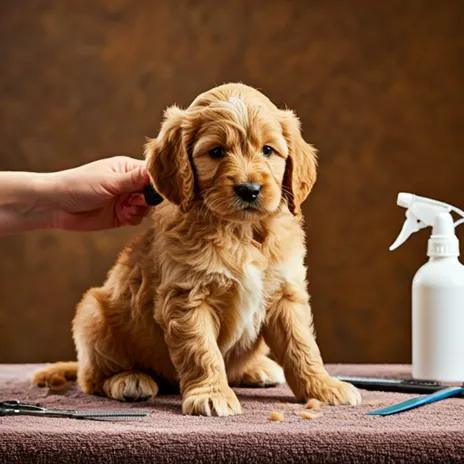 Expert 's Guide for Mini Goldendoodle Shedding Care & Management 19 Goldendoodle-grooming