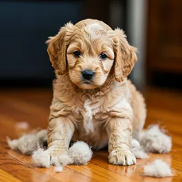Expert 's Guide for Mini Goldendoodle Shedding Care & Management 2 Goldendoodle-shedding