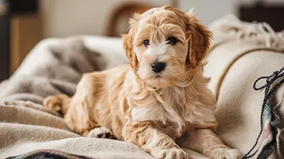 Expert 's Guide for Mini Goldendoodle Shedding Care & Management 17 mini-goldendoodle-Straight-coats